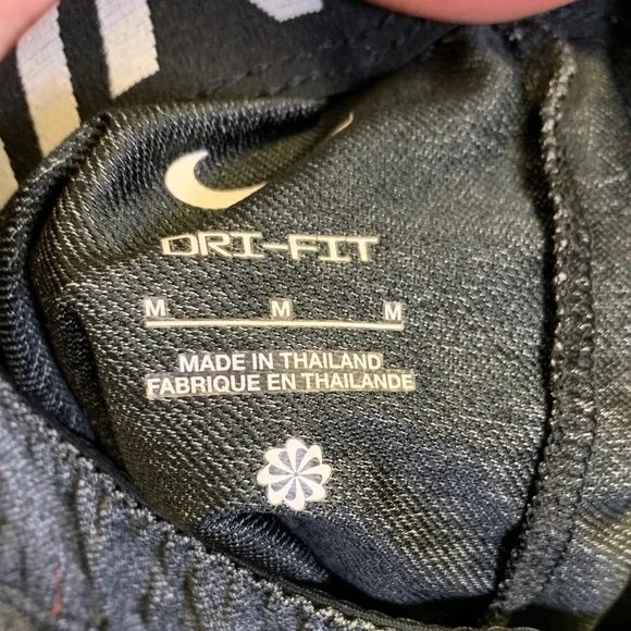 Nike Women's Charcoal Athletic Shorts - Picture 2 of 3